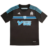 2014-2015 Marseille Third Away Black Retro Soccer Jersey