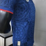 2026-27 Mens Croatia Away Deep Blue Player Version Soccer Jersey