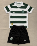 2026-27 Kids Sporting Lisbon Home Green Soccer Jersey