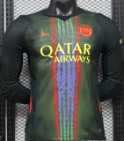 2026-27 Mens PSG Paris Third Away Long Sleeve Player Version Soccer Jersey