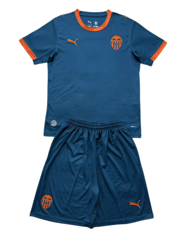 2026-27 Kids Valencia  Away Soccer Jersey