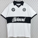 1990 Club Olimpia Home White Retro Soccer Jersey