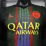 2026-27 Mens PSG Paris Third Away Long Sleeve Player Version Soccer Jersey
