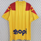 1993-1994 RC Lens Home Yellow Retro Soccer Jersey