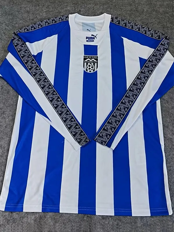 2026-27 Mens Monterrey Special Edition Blue Long Sleeve  Soccer Jersey