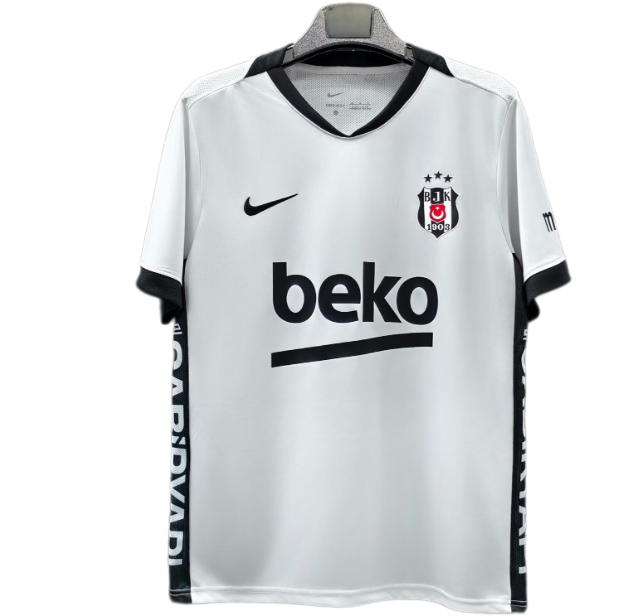2026-27 Mens Besiktas Home White Fans Soccer Jersey