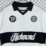 1990 Club Olimpia Home White Retro Soccer Jersey