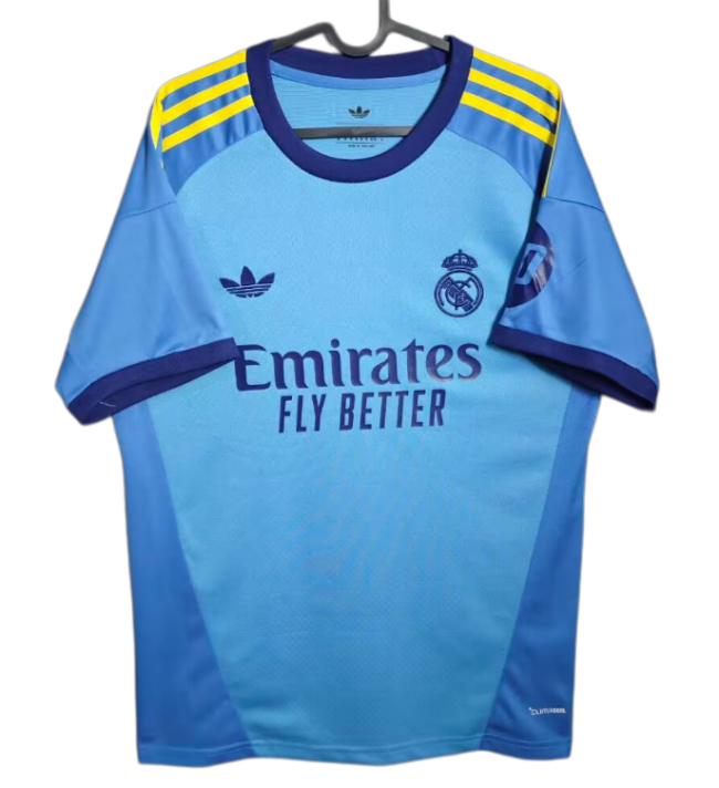 2026-27 Real Madrid Goalkeeper Blue Soccer Jersey