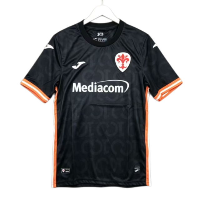 2026-27 Mens Fiorentina 100th Anniversary Black Soccer Jersey