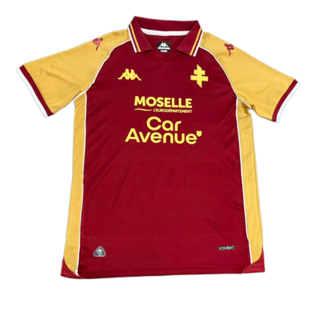 2026-27 Mens Metz Home Red Fans Soccer Jersey