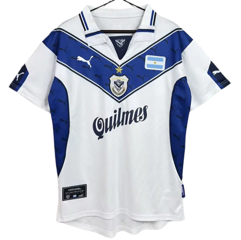 1998-1999 Velez Sarsfield Home Retro Soccer Jersey