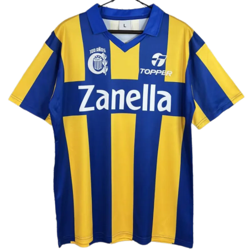 1989-1991 Rosario Central Home Retro Soccer Jersey