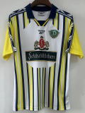 1998 Mens Dynamo Dresden Home Retro Soccer Jersey