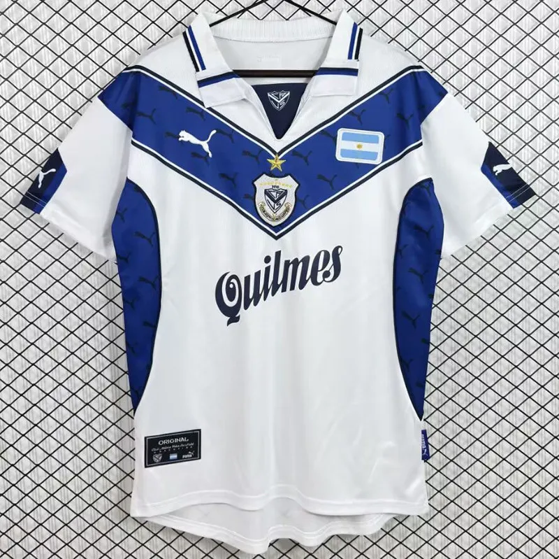 1998-1999 Velez Sarsfield Home Retro Soccer Jersey