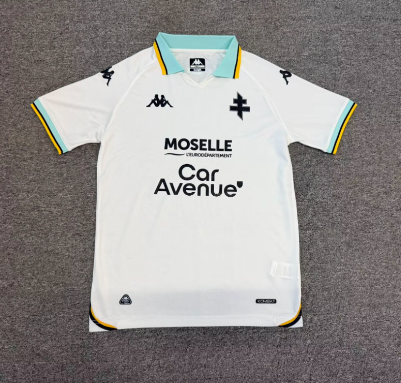 2026-27 Mens Metz Away White Fans Soccer Jersey