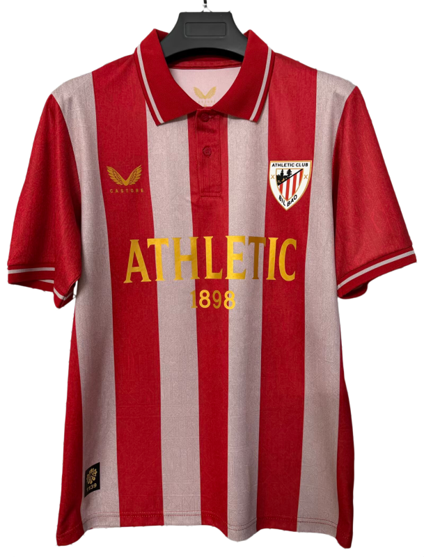 2026-27 Mens Athletic Bilbao 125th Anniversary Soccer Jersey