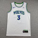 2027 TIMBERWOLVES MCDANIELS #3 White Top Quality Hot Pressing NBA Jersey