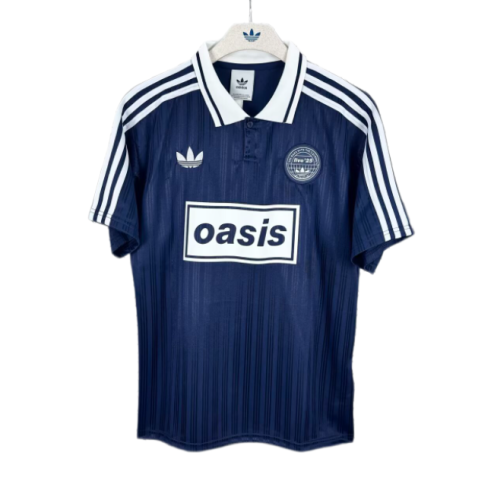 2025-26 Ad Oasis Joint Edition #25 Deep Blue Polo Short Sleeve