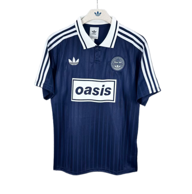 2025-26 Ad Oasis Joint Edition #25 Deep Blue Polo Short Sleeve