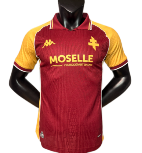 2026-27 Mens Metz Home Red Player Version Soccer Jersey
