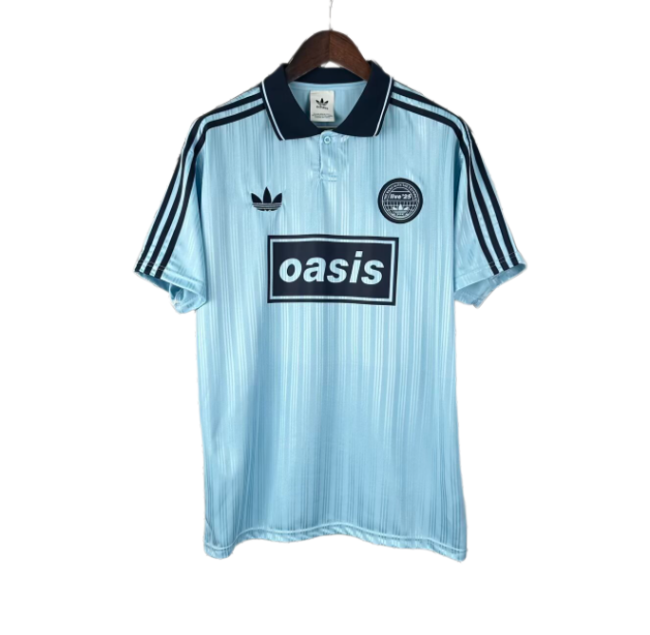 2025-26 Ad Oasis Joint Edition #25 Blue Polo Short Sleeve