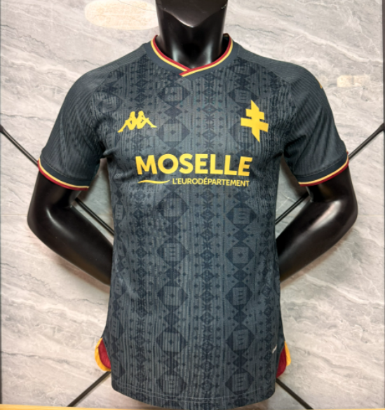 2026-27 Mens Metz Third Away Black Player Version Soccer Jersey