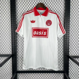 2025-26 Ad Oasis Joint Edition #25 White Red Polo Short Sleeve