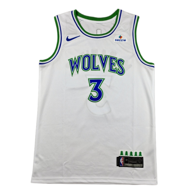 2027 TIMBERWOLVES MCDANIELS #3 White Top Quality Hot Pressing NBA Jersey