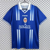1992-1993 Mens Como Home Blue Retro Soccer Jersey
