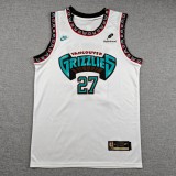 2024-25 Grizzlies BOOZER #27 White Top Quality Hot Pressing NBA Jersey