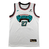 2024-25 Grizzlies BOOZER #27 White Top Quality Hot Pressing NBA Jersey