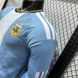 2026-27 Argentina Messi Farewell Match Long Sleeve Player Version Soccer Jersey