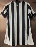 2026-27 Women Botafogo Home Black White Soccer Jersey