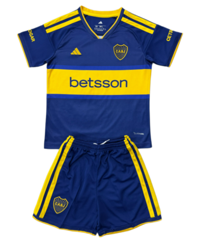 2026-27 Kids Boca Juniors Home Blue Soccer Jersey