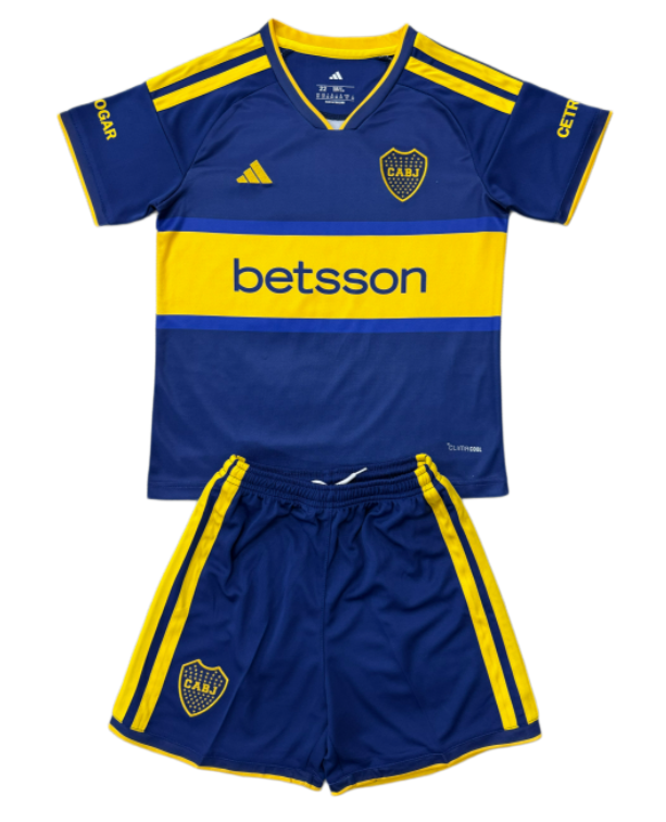 2026-27 Kids Boca Juniors Home Blue Soccer Jersey