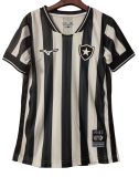2026-27 Women Botafogo Home Black White Soccer Jersey