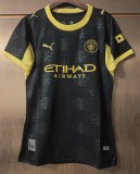 2026-27 Women Manchester City Away Black Soccer Jersey