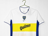 2001-2002 Boca Juniors Away Retro Soccer Jersey