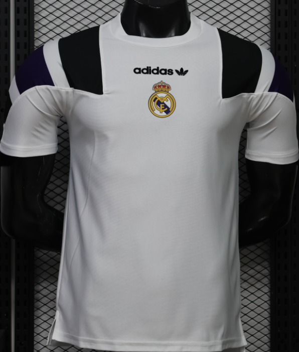 2026-27 Real Madrid Casual Edition Retro Player Version soccer jersey