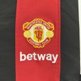 2026-27 Manchester United Black Red Windbreaker