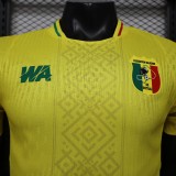 2026-27 Mens Mali Away Yellow Player Version Soccer Jersey