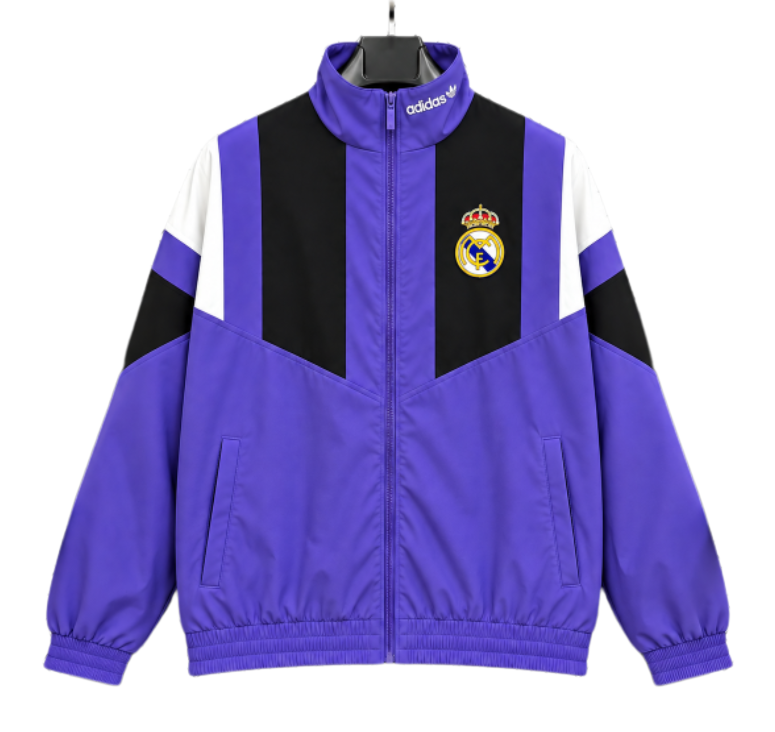 2026-27 Mens Real Madrid EQT Purple Windbreaker