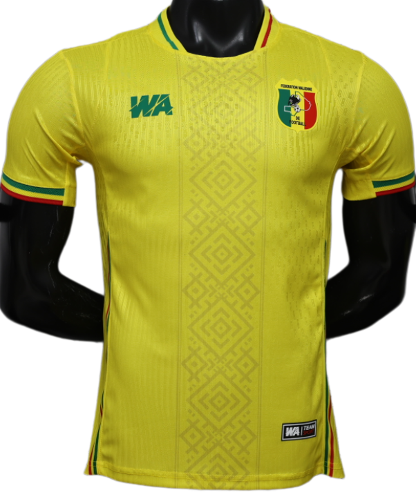 2026-27 Mens Mali Away Yellow Player Version Soccer Jersey