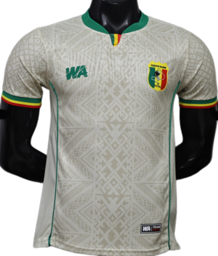 2026-27 Mens Mali Home Off White Player Version Soccer Jersey