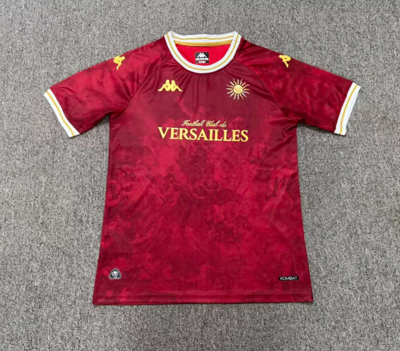 2026-27 Mens Versailles Third Away Red Fans Soccer Jersey