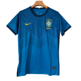 2021 Mens Brazil  Away Blue Retro Soccer Jersey