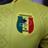 2026-27 Mens Mali Away Yellow Player Version Soccer Jersey