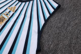 2026-27 Mens Argentina White Blue vest Training Short Suit D26089#