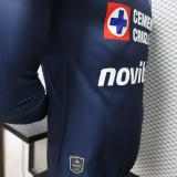 2026-27 Mens Cruz Azul Third Away Player Long Sleeve soccer Jersey