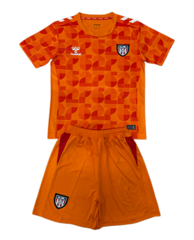 2026-27 Kids Sunderland Orange GoalKeeper Soccer Jersey